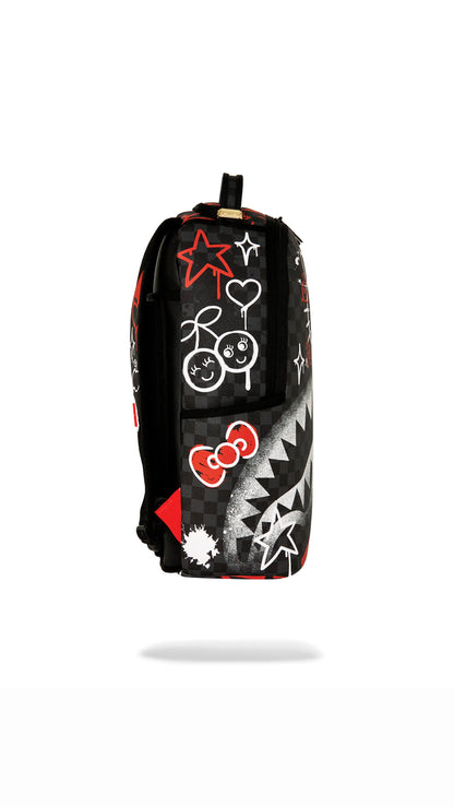 MOCHILA SPRAYGROUND X HELLO KITTY