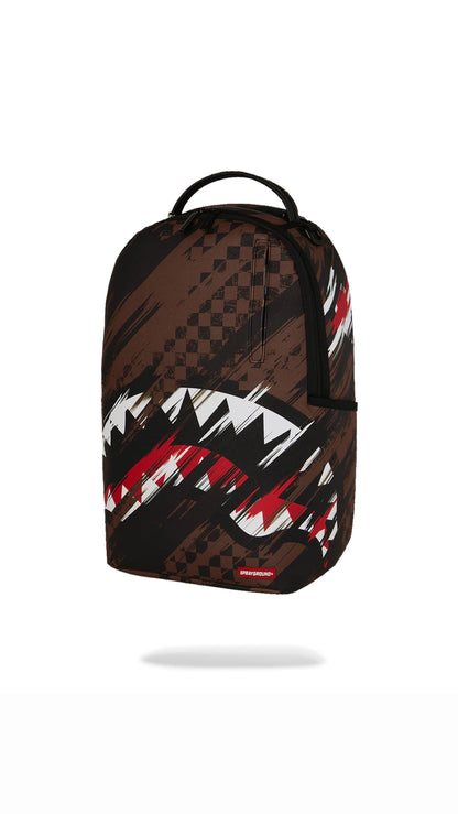 MOCHILA SPRAYGROUND SHARK PARIS CAFÉ