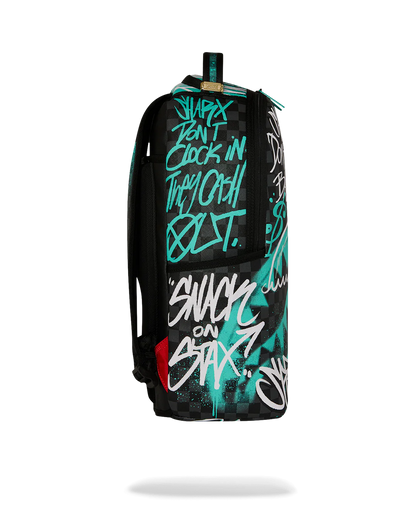 MOCHILA SPRAYGROUND POETRY III AQUA