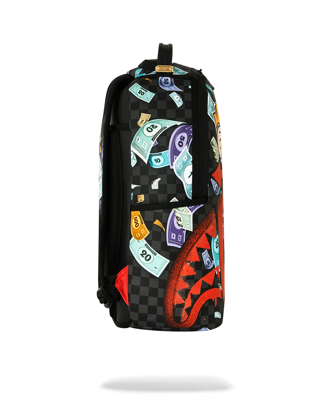 MOCHILA SPRAYGROUND X MR MONOPOLY