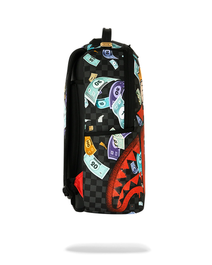 MOCHILA SPRAYGROUND X MR MONOPOLY
