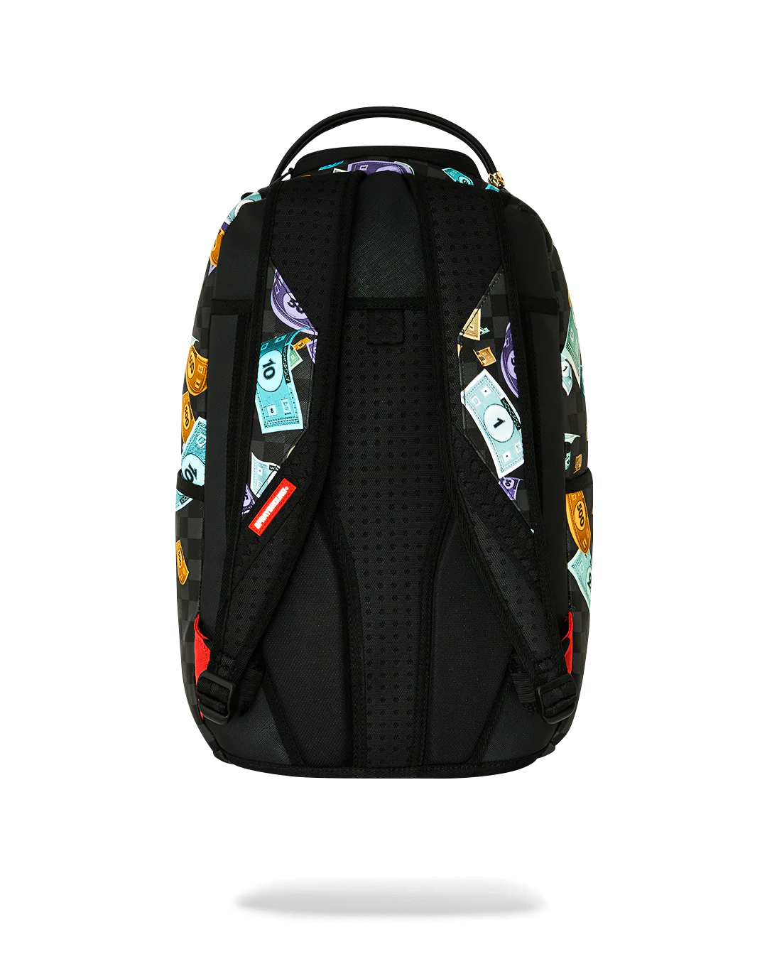 MOCHILA SPRAYGROUND X MR MONOPOLY