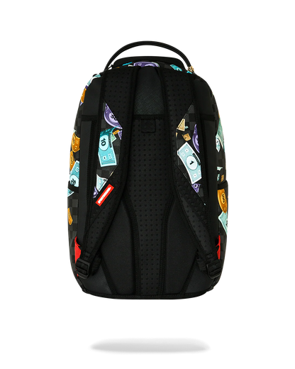 MOCHILA SPRAYGROUND X MR MONOPOLY