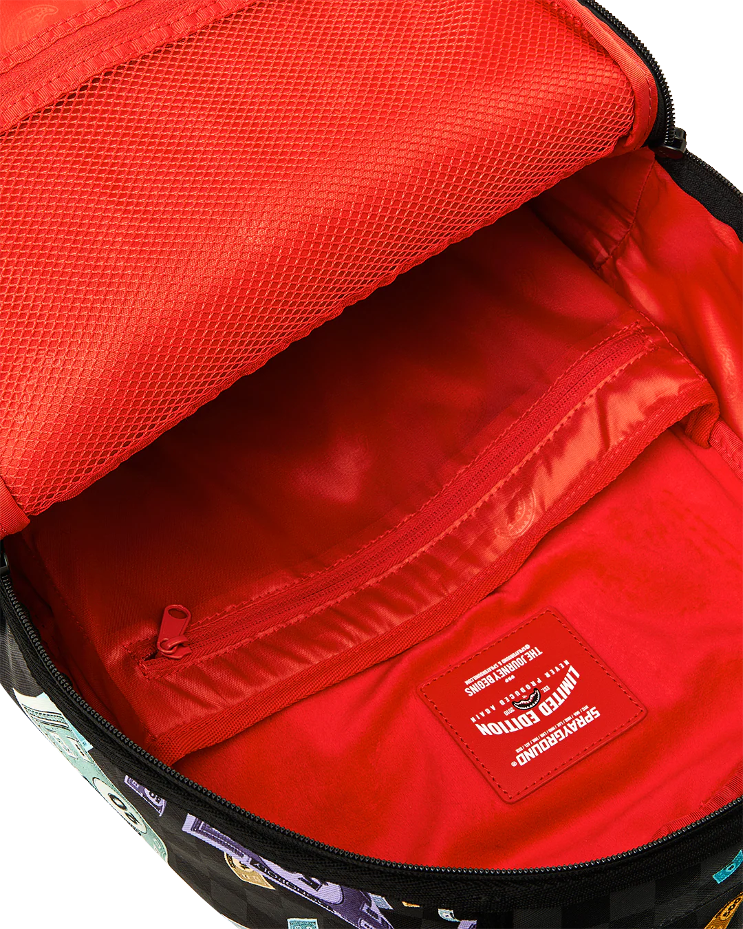 MOCHILA SPRAYGROUND X MR MONOPOLY