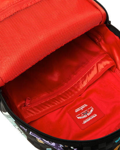 MOCHILA SPRAYGROUND X MR MONOPOLY