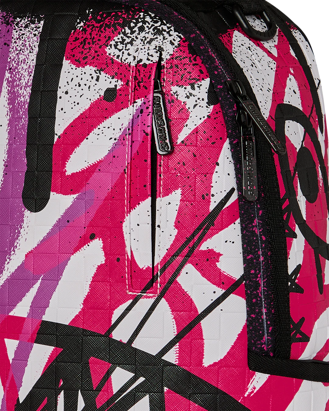 MOCHILA SPRAYGROUND GRAFFITI BLANCA