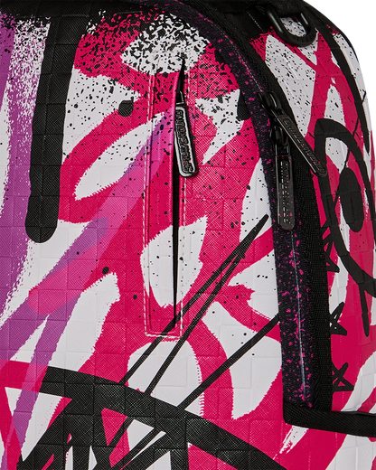 MOCHILA SPRAYGROUND GRAFFITI BLANCA