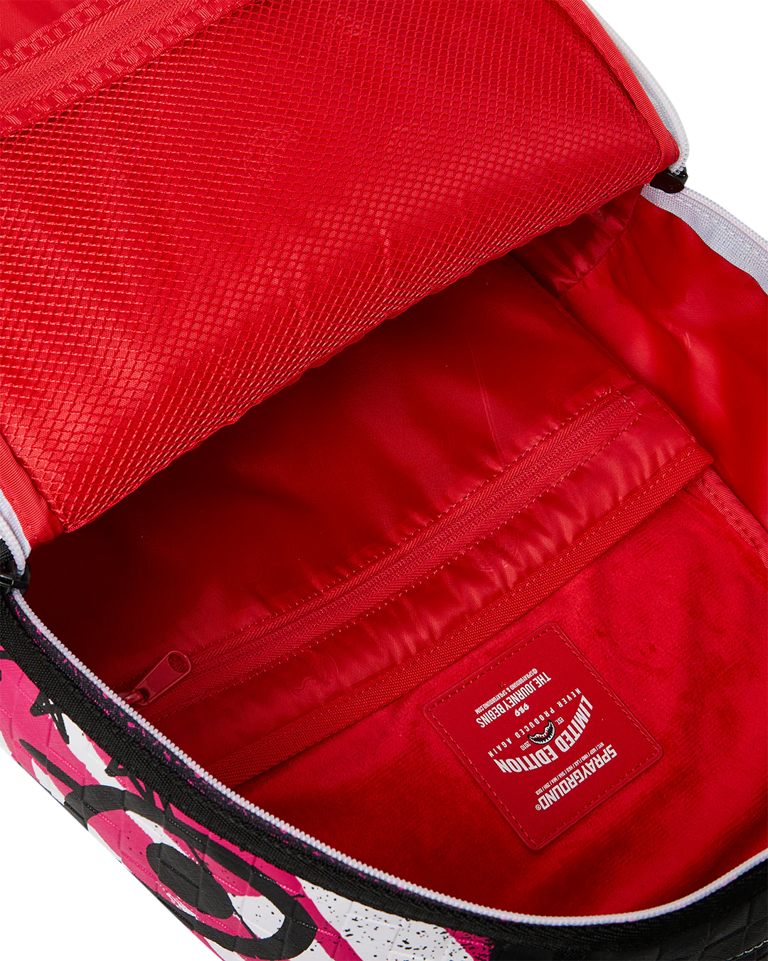 MOCHILA SPRAYGROUND GRAFFITI BLANCA