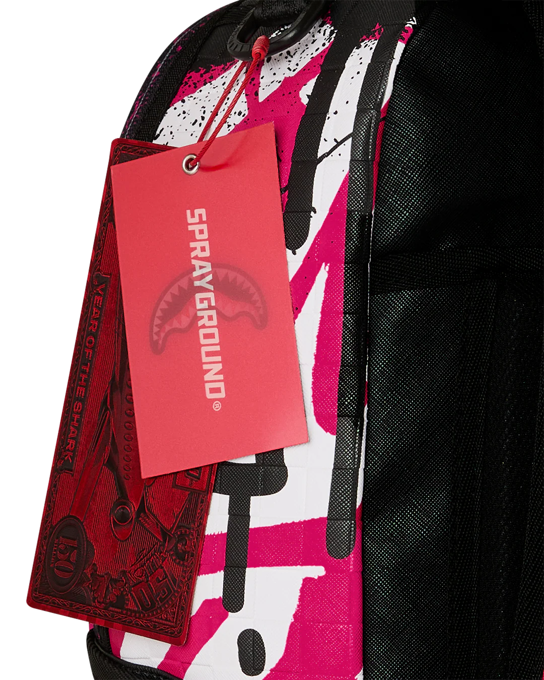 MOCHILA SPRAYGROUND GRAFFITI BLANCA