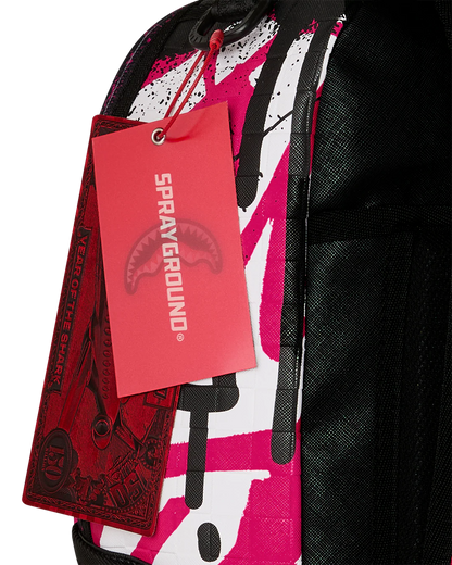 MOCHILA SPRAYGROUND GRAFFITI BLANCA