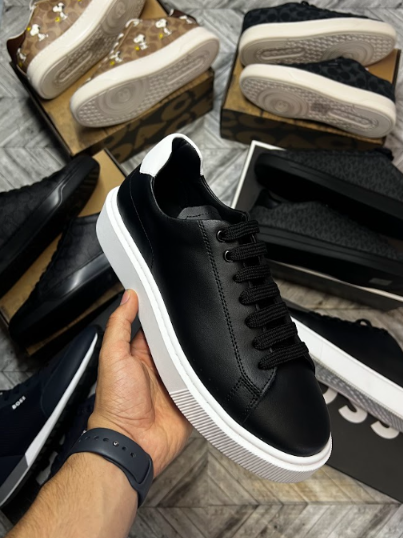 TENIS BOSS COLYN DERB NEGRO