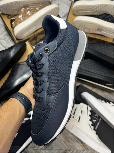 TENIS BOSS L RUNN AZUL