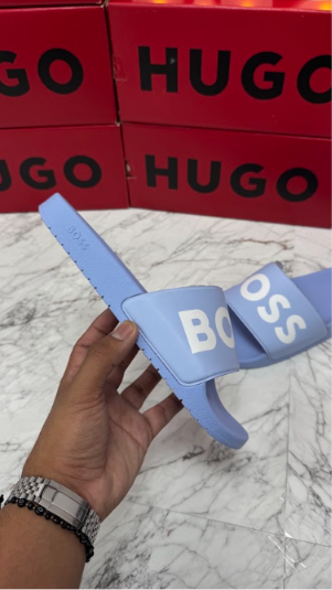 SANDALIAS BOSS AZUL BEBE