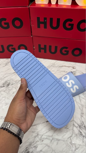 SANDALIAS BOSS AZUL BEBE