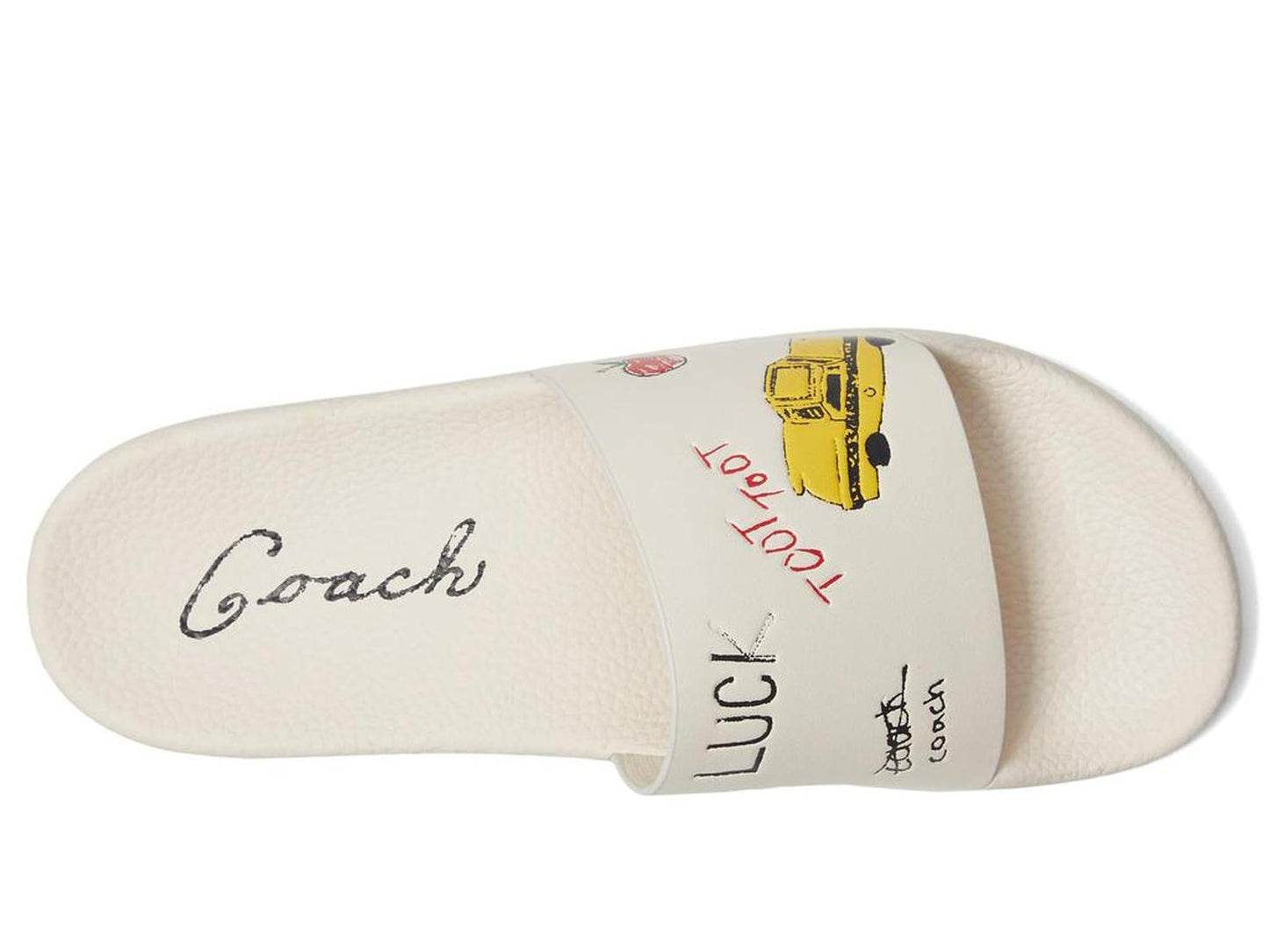 SANDALIAS COACH BEIGE