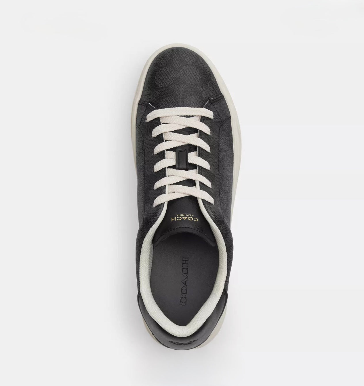 TENIS COACH HIGH LINE BLACK AND WHITE