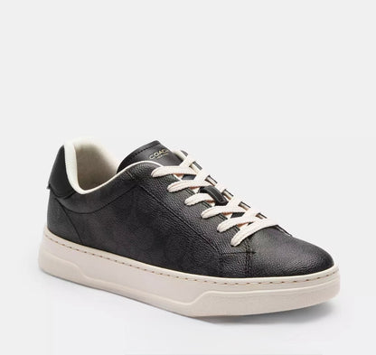 TENIS COACH HIGH LINE BLACK AND WHITE